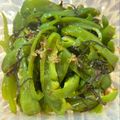 しましまもっぷ's cooksnap of when they made 簡単！無限ピーマン.