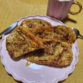 ♡ナムギュ♡'s cooksnap of when they made ＊紅茶のフレンチトースト＊.