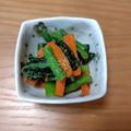 みぃくんのママ's cooksnap of when they made 小松菜とインゲンと人参の胡麻和え.