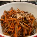 クックB4EH11☆'s cooksnap of when they made きんぴらごぼう.