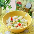 runa10's cooksnap of when they made パイナップル炒飯.