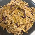 ポムポムポヨコ's cooksnap of when they made レンジで簡単！エノキとナスの中華風サラダ.
