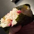 sugarbeast's cooksnap of when they made 酢飯でおにぎり(じゃこ&漬物).