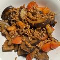 Poochcook's cooksnap of when they made ナスとトマトとひき肉の味噌炒め.