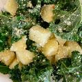 みんこ・∀・'s cooksnap of when they made 簡単！ケールとジャガイモのソテー.