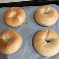 すまいる歯科's cooksnap of when they made モチモチ☆豆乳ベーグル☆.