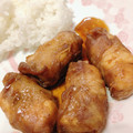 くるこな's cooksnap of when they made 厚揚げの豚ばら肉巻き★コク旨ソース焼き.