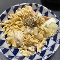 たんたん　's cooksnap of when they made 隠し味はめんつゆ！マカロニサラダ.