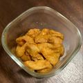 四児のハハ's cooksnap of when they made 油揚げのコチュジャン煮.