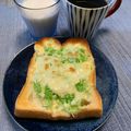 akoママクック's cooksnap of when they made キャベツ♡トースト♪.