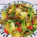 みっちゃん❇️68's cooksnap of when they made かぶと牛肉のカレー粉炒め.
