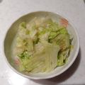 男の子4人のママもっち's cooksnap of when they made はまる！レタスが丸々食べれちゃうサラダ♪.