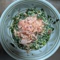 みちばたの花's cooksnap of when they made ゴマたっぷりのモロヘイヤ.