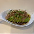 きなこＦ's cooksnap of when they made 世界一のアボカドミョウガネギオリーブ醤油.