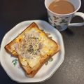 ほか弁ママ's cooksnap of when they made ミルフィーユ卵トースト☆アレンジ自在♥.