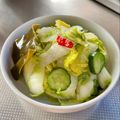azbjbn's cooksnap of when they made すぐ出来る！簡単・本格「白菜の即席漬け」.