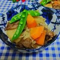 ととろ＆めい's cooksnap of when they made 肉じゃが.