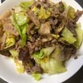 ☆ayami☆26's cooksnap of when they made 10分でできる！豚バラ☆キャベ塩だれ炒め.