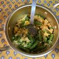 どさんこペッケくん 's cooksnap of when they made スナップエンドウと炒り卵のサラダ.