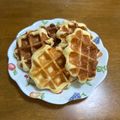 ののし's cooksnap of when they made ベルギーワッフル風ワッフル。.