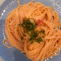 santos's cooksnap of when they made たらこパスタ☆コツと隠し味でクリーミー.