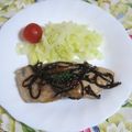 mmameco's cooksnap of when they made ぶりの塩昆布ソテー.