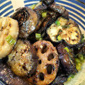 mummypig's cooksnap of when they made とろとろなすと蓮根の甘酢炒め.