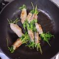 あやりん☆ママ's cooksnap of when they made 豚バラ肉の豆苗巻き.