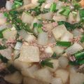 あゆたっくん's cooksnap of when they made 大根とにらのひき肉あん.