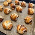 Qaya's cooksnap of when they made パイシートでウインナーロール.
