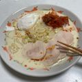 美智代 's cooksnap of when they made 豆乳担々麺ラーメン素麺アレンジ☆うどん.