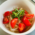azbjbn's cooksnap of when they made 新たまねぎで和風トマトサラダ.