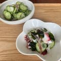 まこさんど's cooksnap of when they made いつもの酢の物に大葉とみょうがをプラス.