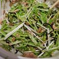 ふぃろ☺'s cooksnap of when they made 水菜とツナの塩昆布おつまみサラダ.