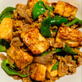 kose's cooksnap of when they made 牛肉と豆腐の韓国風炒め.
