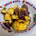 ひょっとこハム太郎's cooksnap of when they made たべまる給食【大学いも】.