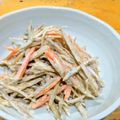 ちーまぐ's cooksnap of when they made 簡単！ごぼうサラダ。ごまマヨ風味.