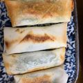 手抜きクック's cooksnap of when they made 大葉で巻いたツナチーズの焼き春巻き.