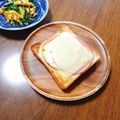 もふもふクロさん's cooksnap of when they made ハムチーズトースト(マヨ砂糖).