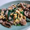気まぐれ♡雨おんな's cooksnap of when they made にら豚玉で～パフパフ～がっつりおかず.