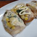 cyobindish's cooksnap of when they made ライスペーパーでワンハンドおにぎり.