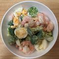 かおり♡♡♡'s cooksnap of when they made デパ地下風エビとブロッコリーと玉子サラダ.