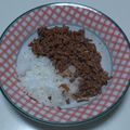 オリオバナ's cooksnap of when they made 超簡単♬筍の甘辛ひき肉丼.