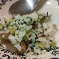 ひろぅみん's cooksnap of when they made やみつき？！簡単すぎる小松菜チャーハン.