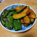 山ばあば's cooksnap of when they made 大量消費☆南蛮風☆無限ピーマン！.