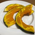 ☆GSSQHY☆'s cooksnap of when they made かぼちゃのヘルシーオーブン焼き.