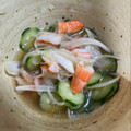 ケメラルド's cooksnap of when they made 簡単♪海老と新玉ねぎときゅうりのサラダ★.