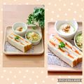 runa10's cooksnap of when they made カニカマサンドイッチ.