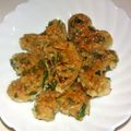 ミロ9607's cooksnap of when they made 簡単で美味しい豆苗と鶏挽肉のつくね.