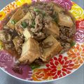 K0A9O0R8U♪'s cooksnap of when they made ■かんたん！厚揚げとひき肉の和風カレー煮.